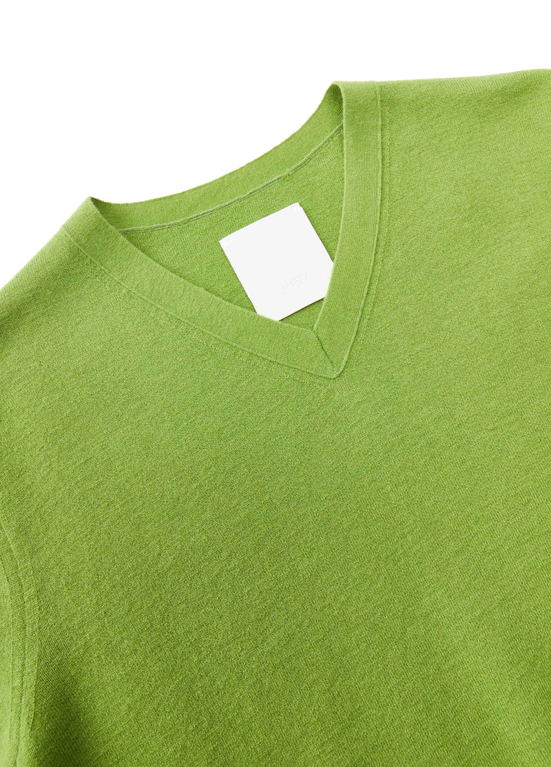 Sweater / JNBY Wool Jacquard V-Neck Pullover