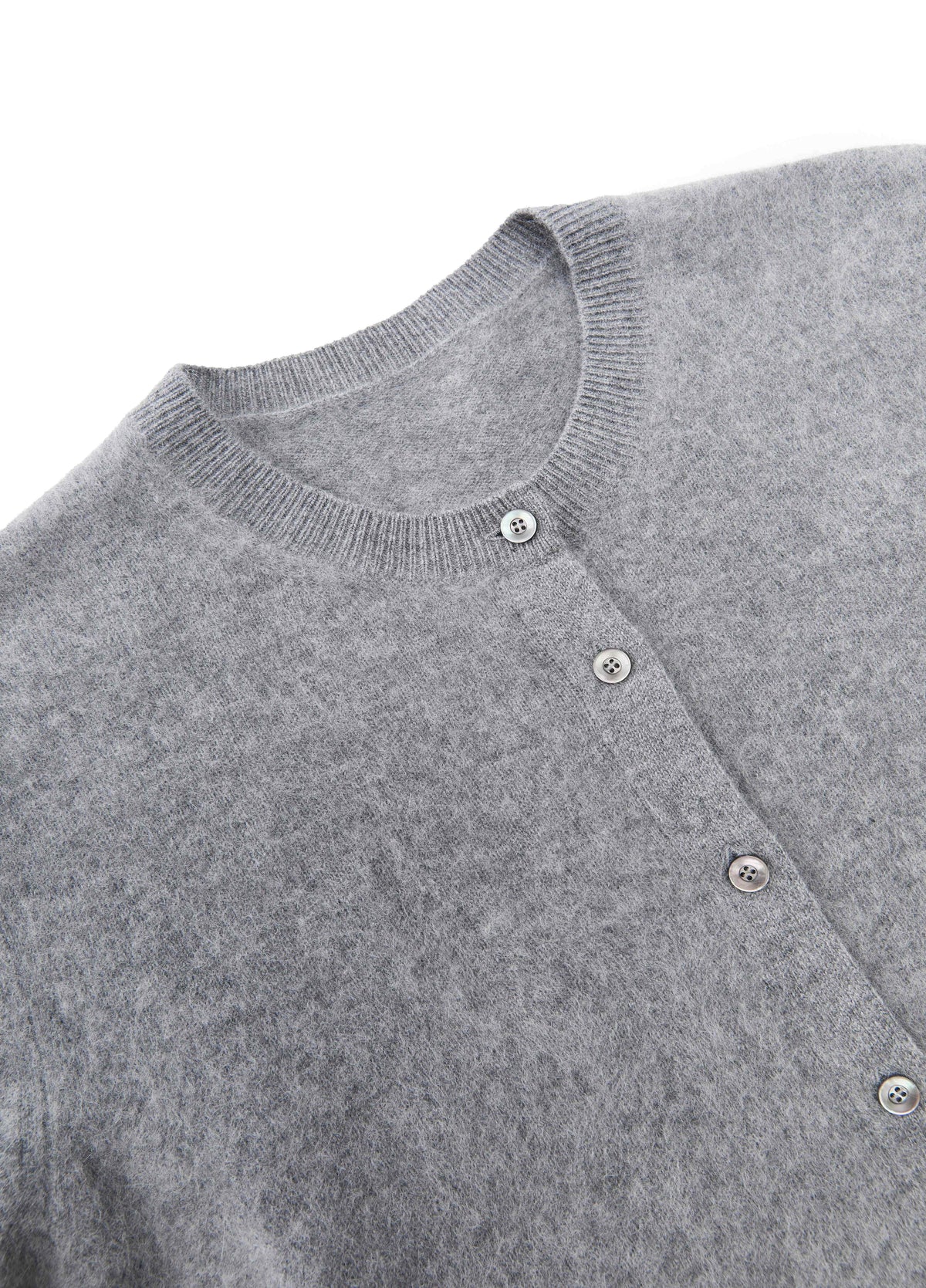 Cardigan / JNBY Wool Cashmere Silk Blend Open Front Sweater
