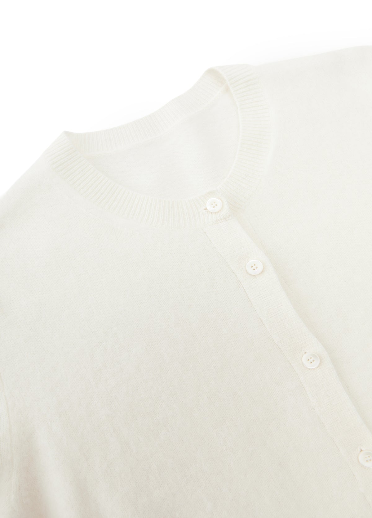 Cardigan / JNBY Wool Cashmere Silk Blend Open Front Sweater