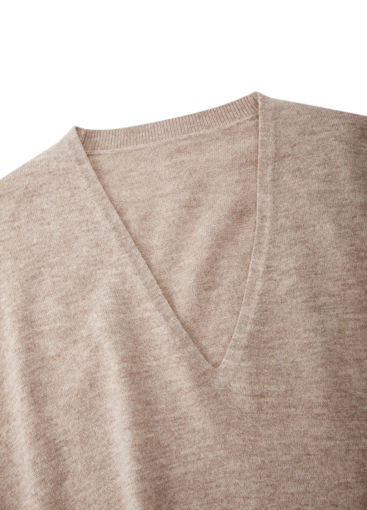 Sweater / JNBY 100% Merino Wool V-Neck Oversized Pullover