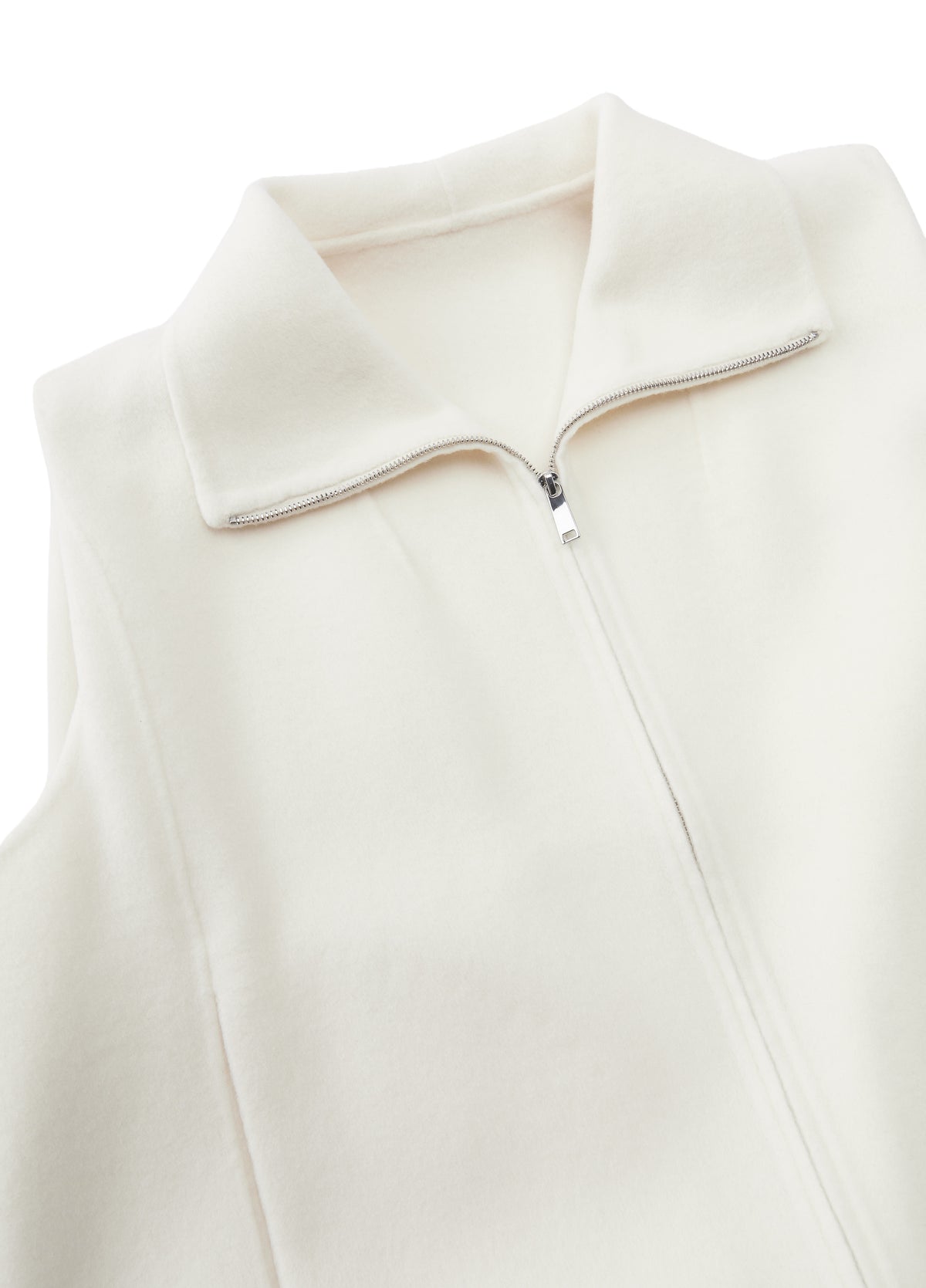 Vest / JNBY Wool Double-Faced Stand Collar Vest