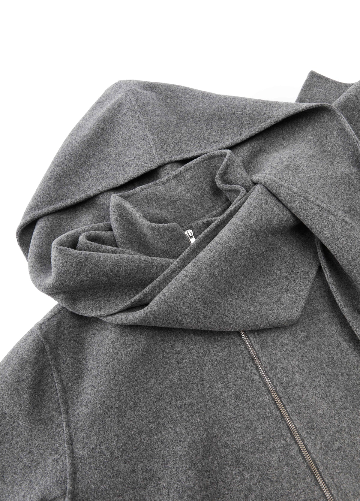 Jacket / JNBY Oversized Wool Blend Double-Face Coat
