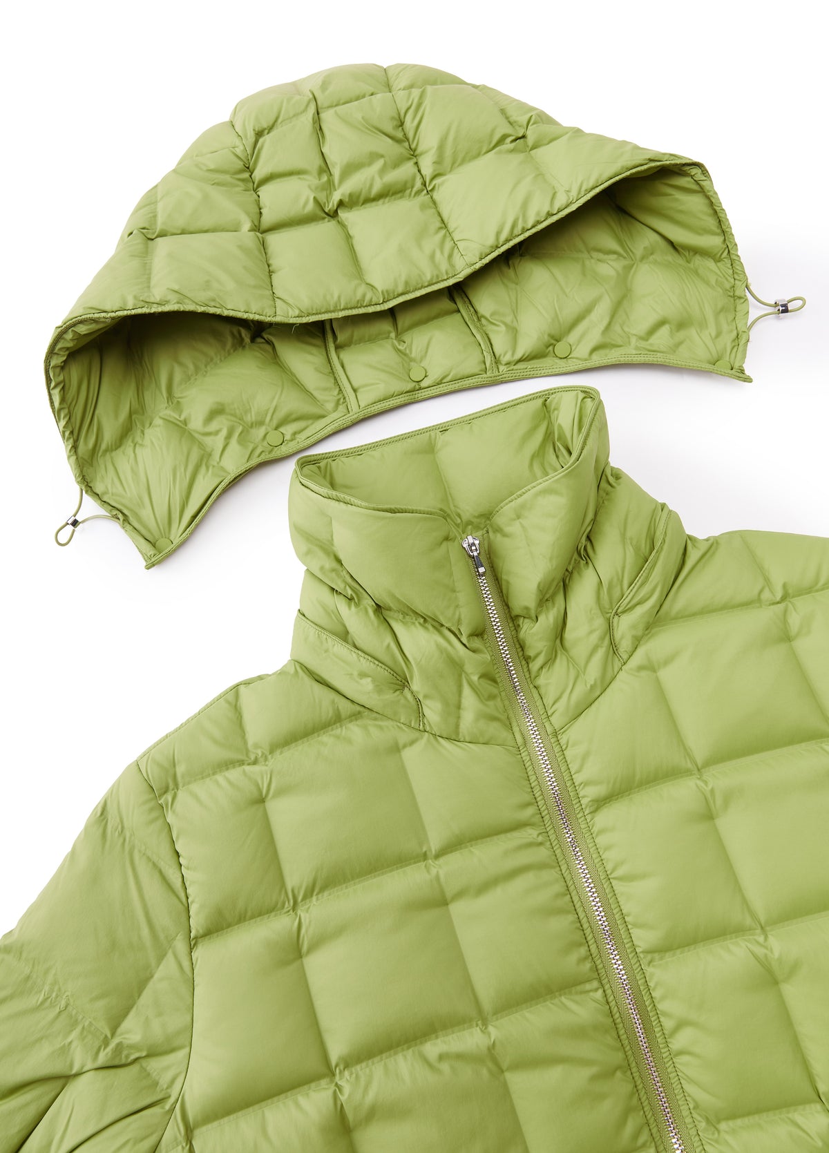 Coat / JNBY A-Line Long Down Coat with Detachable Hood