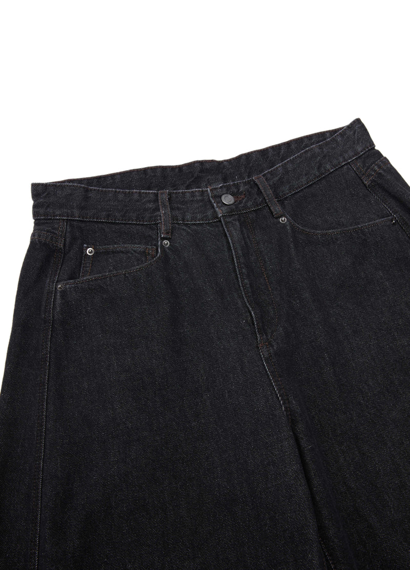 Jeans / JNBY High-Waist Banana Cut Denim Trousers
