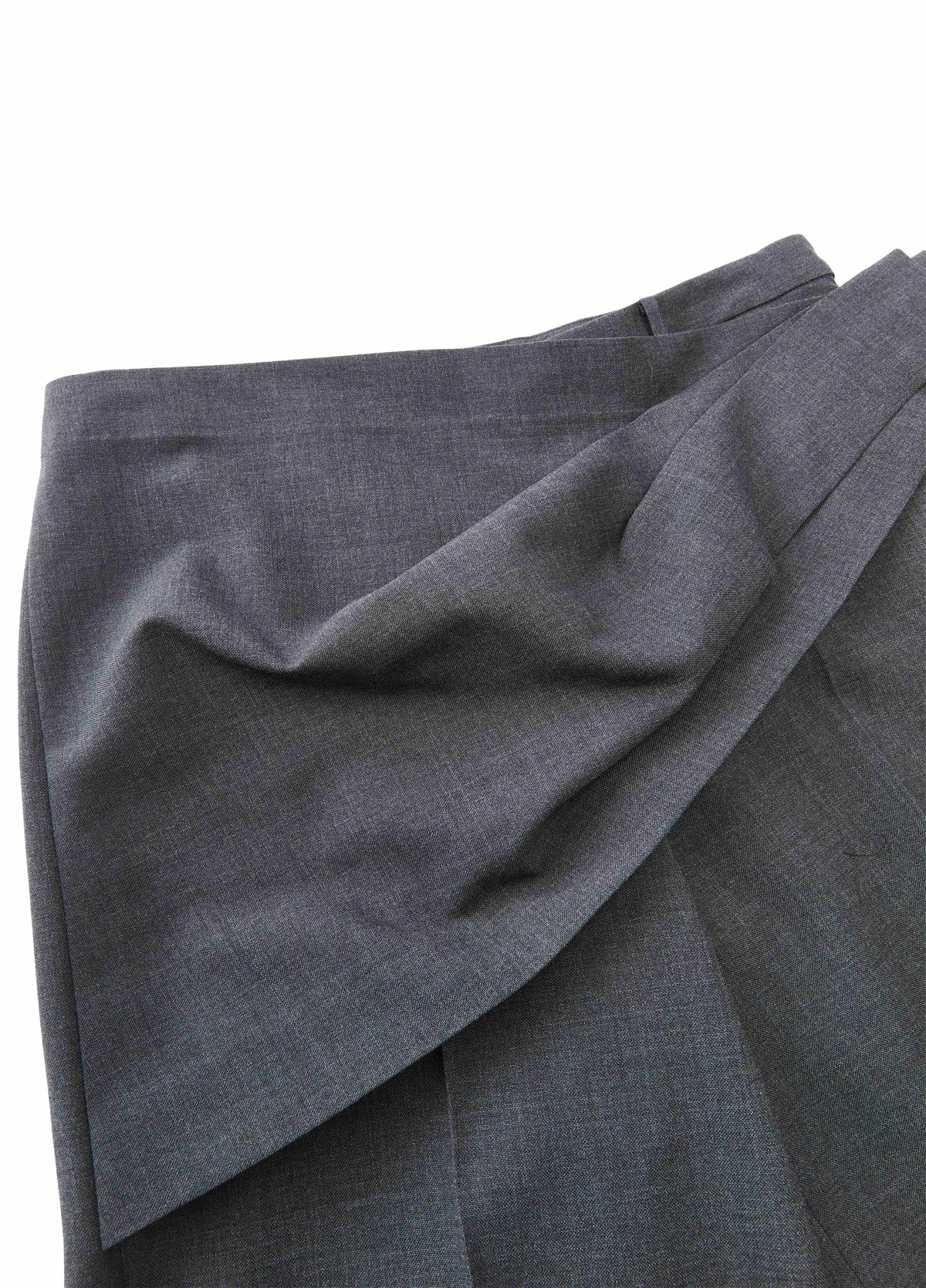 Pants / JNBY Wool Blend Straight-Leg Cropped Trousers