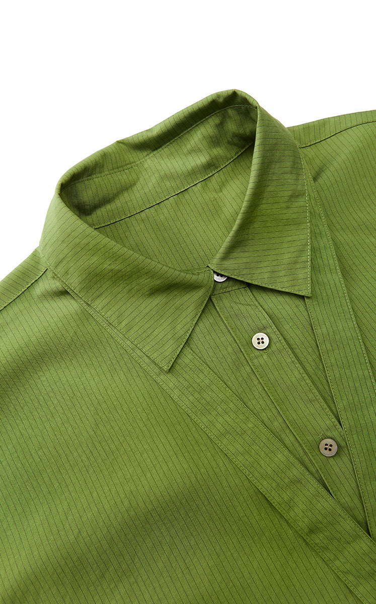 Shirt / JNBY Textured Oversized Long Sleeve Shirt