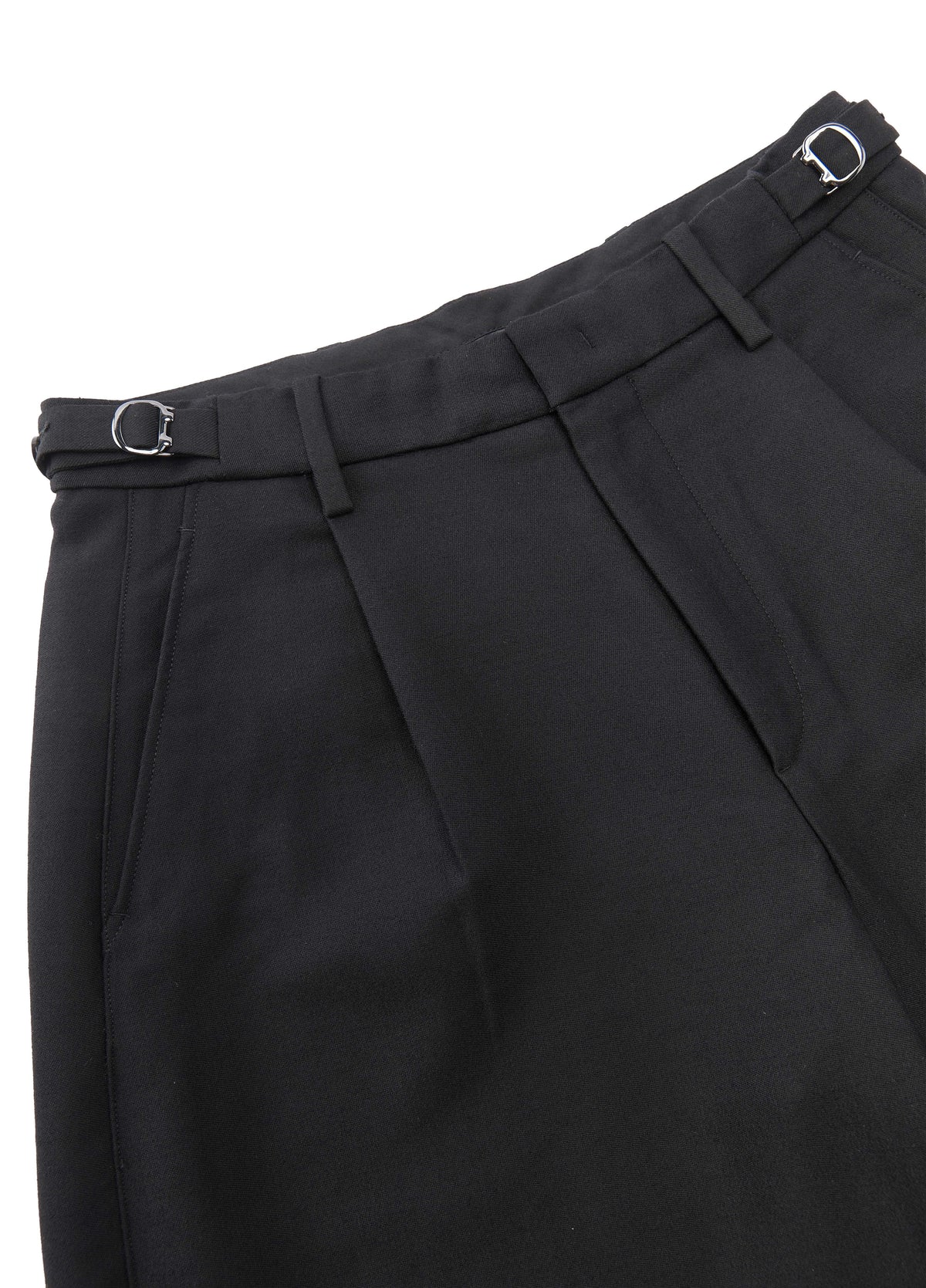 Pants / JNBY 100% Wool Wide-Leg Cropped Trousers