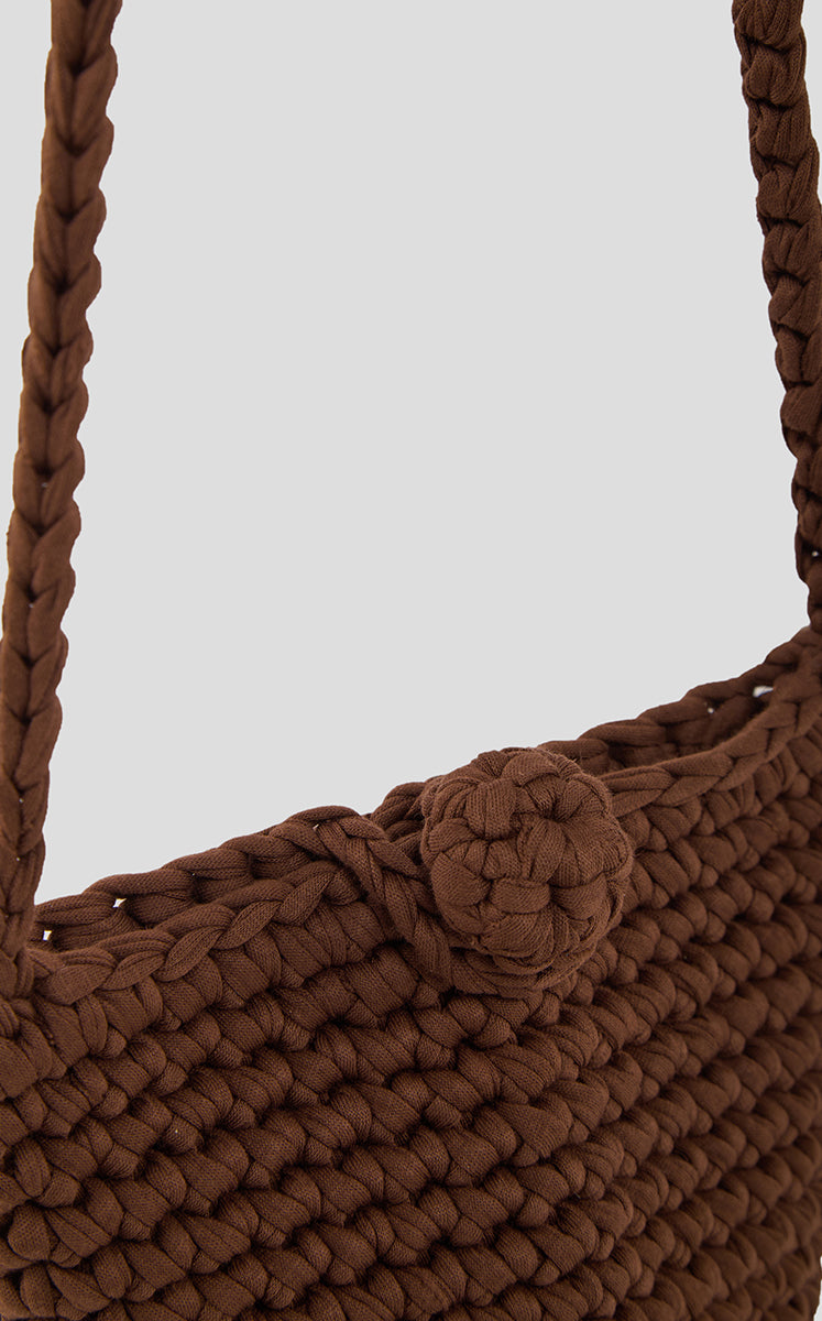 Bag / JNBYHOME Cotton Woven Triangle Crossbody