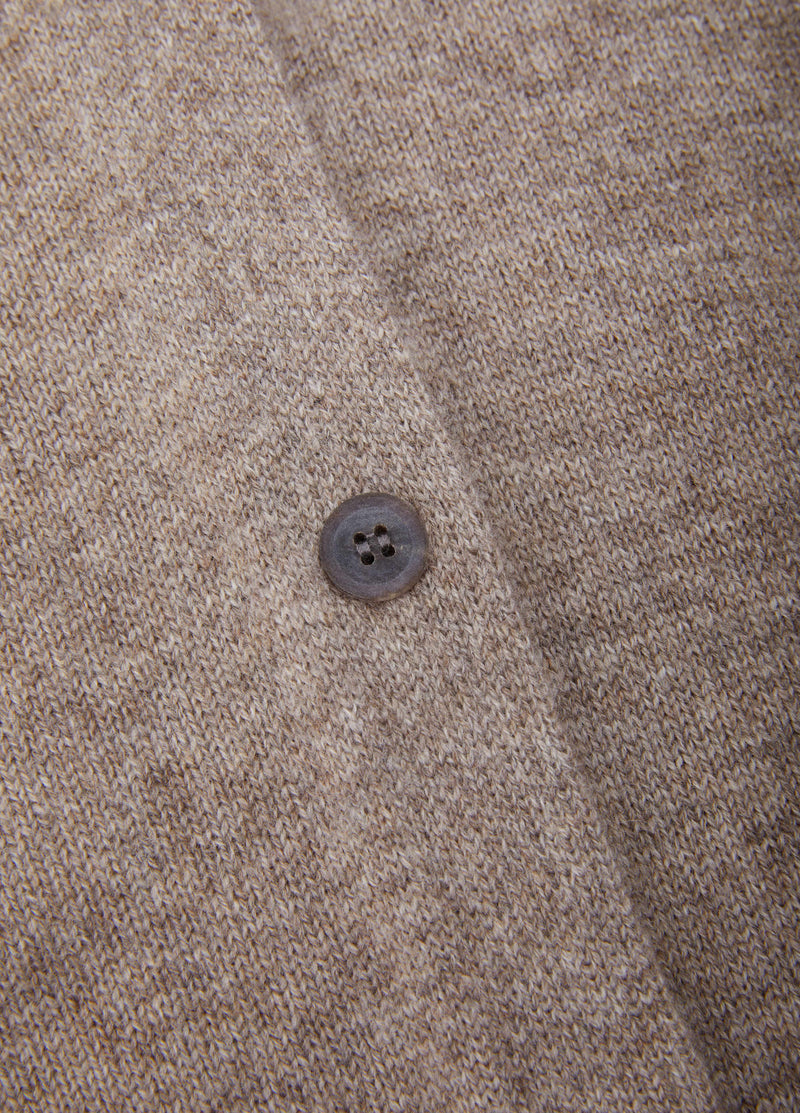 Cardigan / JNBY Wool Yak Blend Denim Patchwork