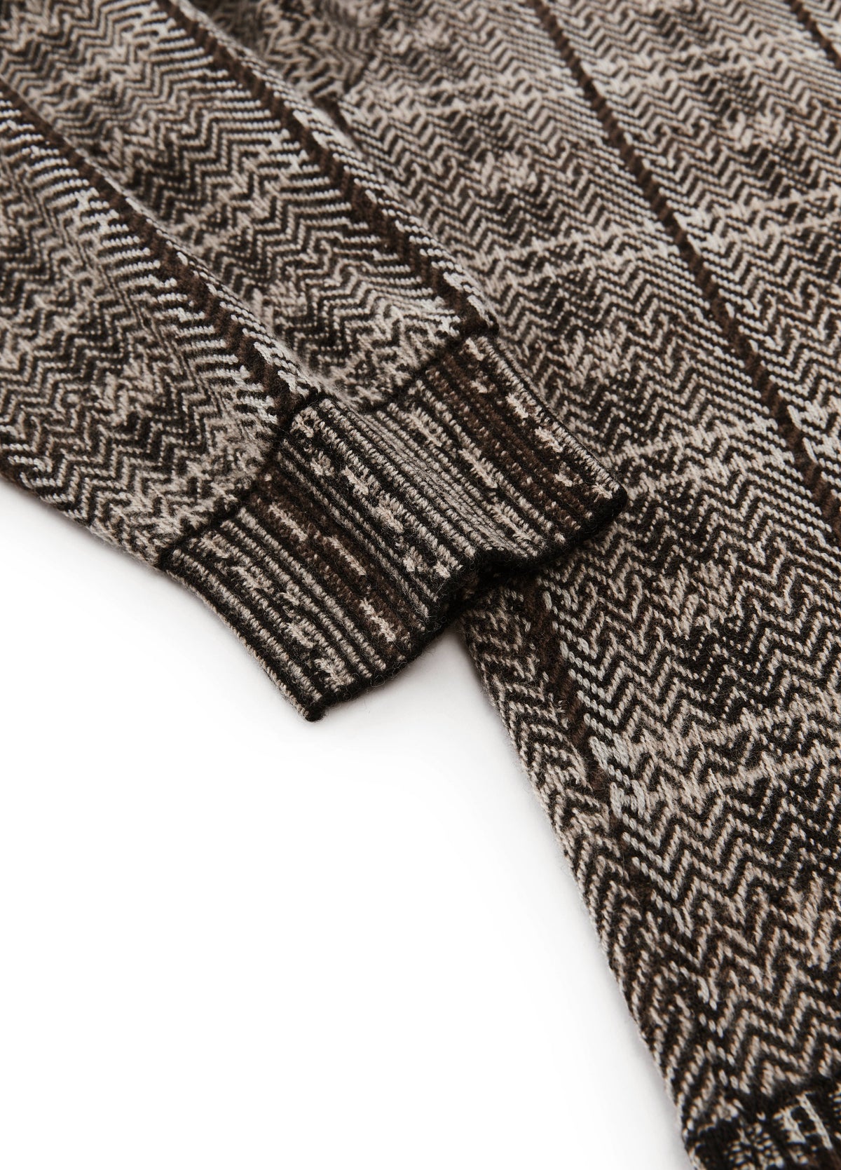 Cardigan / JNBY 100% Merino Wool Oversized Plaid Knit