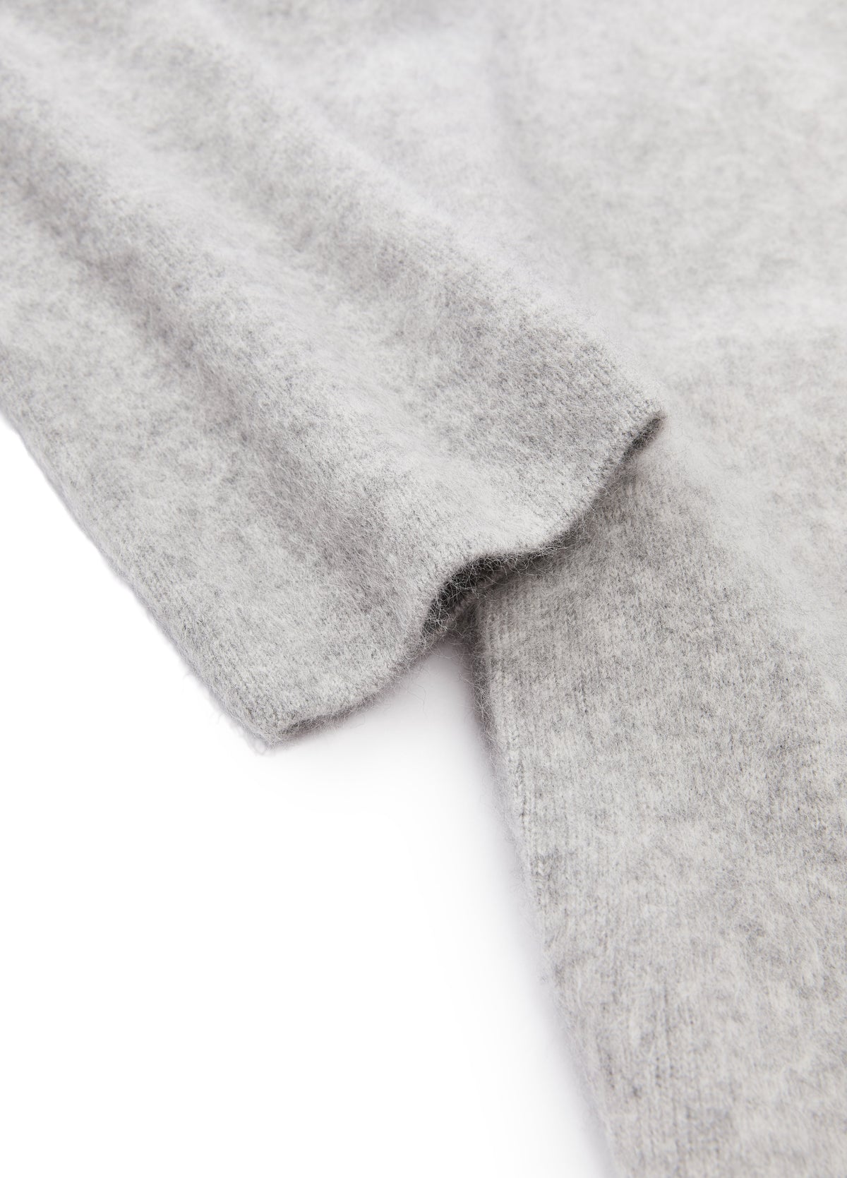 Cardigan / JNBY Wool Cashmere Blend Jacquard Open Front Sweater