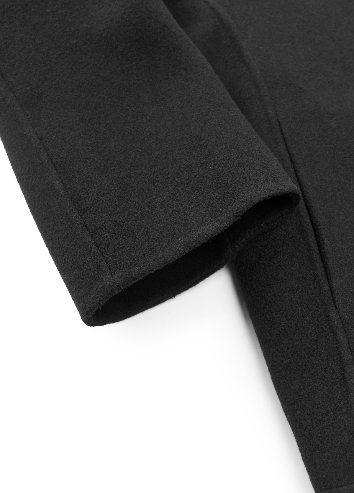 Coat / JNBY Wool Blend Double-Face T-Silhouette Coat