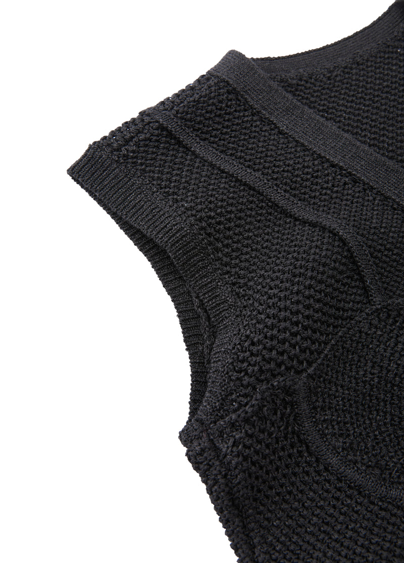 Vest / JNBY Washi Paper Blend Knit Vest