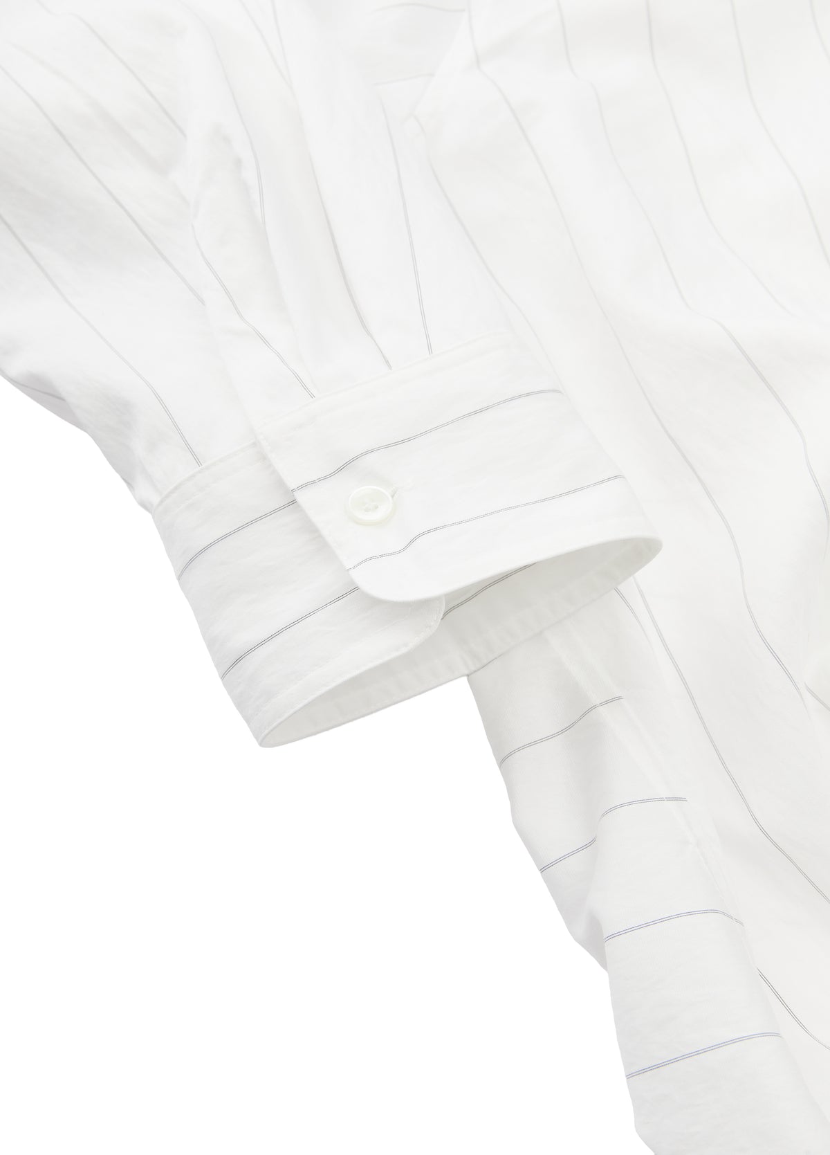 Shirt / JNBY Oversized Modal Striped Long Sleeve Shirt