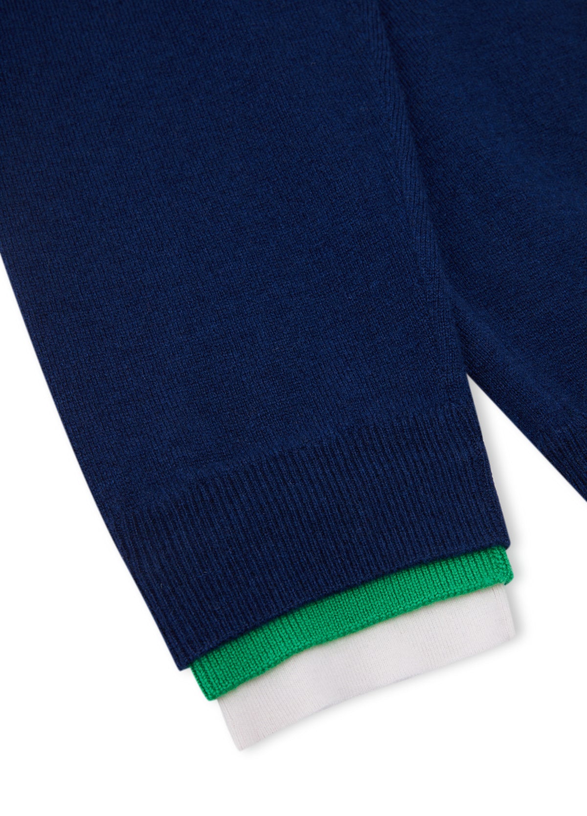 Sweater / JNBY Merino Wool Cashmere Blend V-Neck Pullover