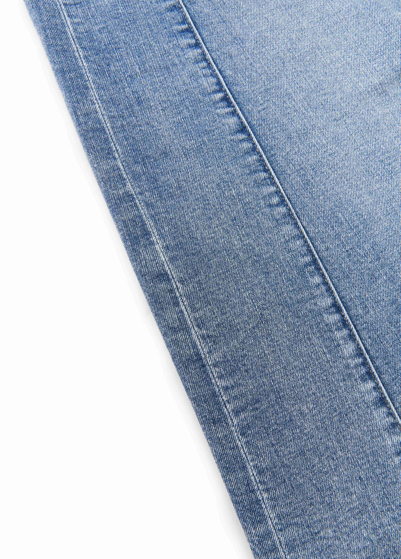 Skirt / JNBY Cotton A-Line Midi Denim Skirt