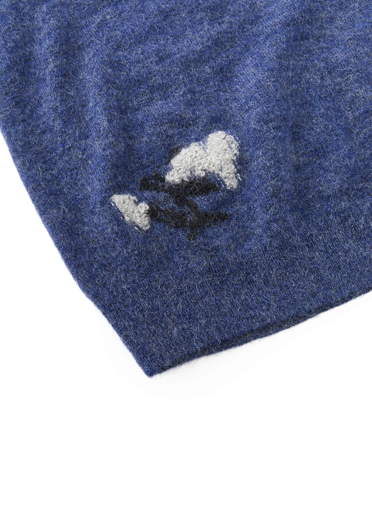 Sweater / JNBY Mohair Blend Oversized Floral Jacquard Pullover
