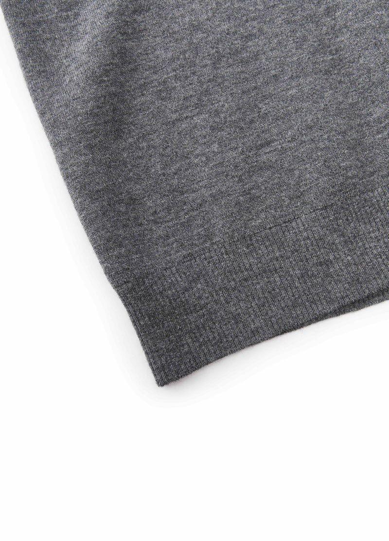 Sweater / JNBY Wool Jacquard V-Neck Pullover