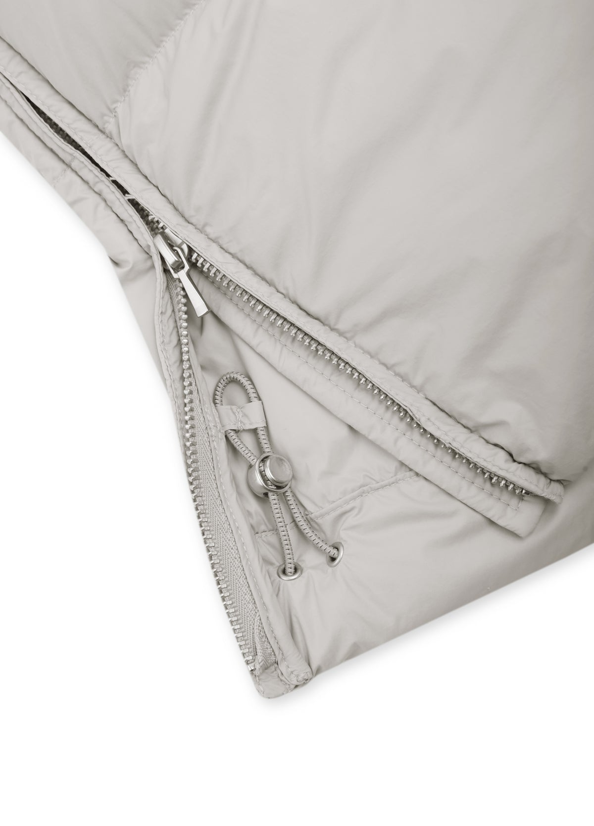 Coat / JNBY A-Line Down Puffer Jacket with Detachable Hood