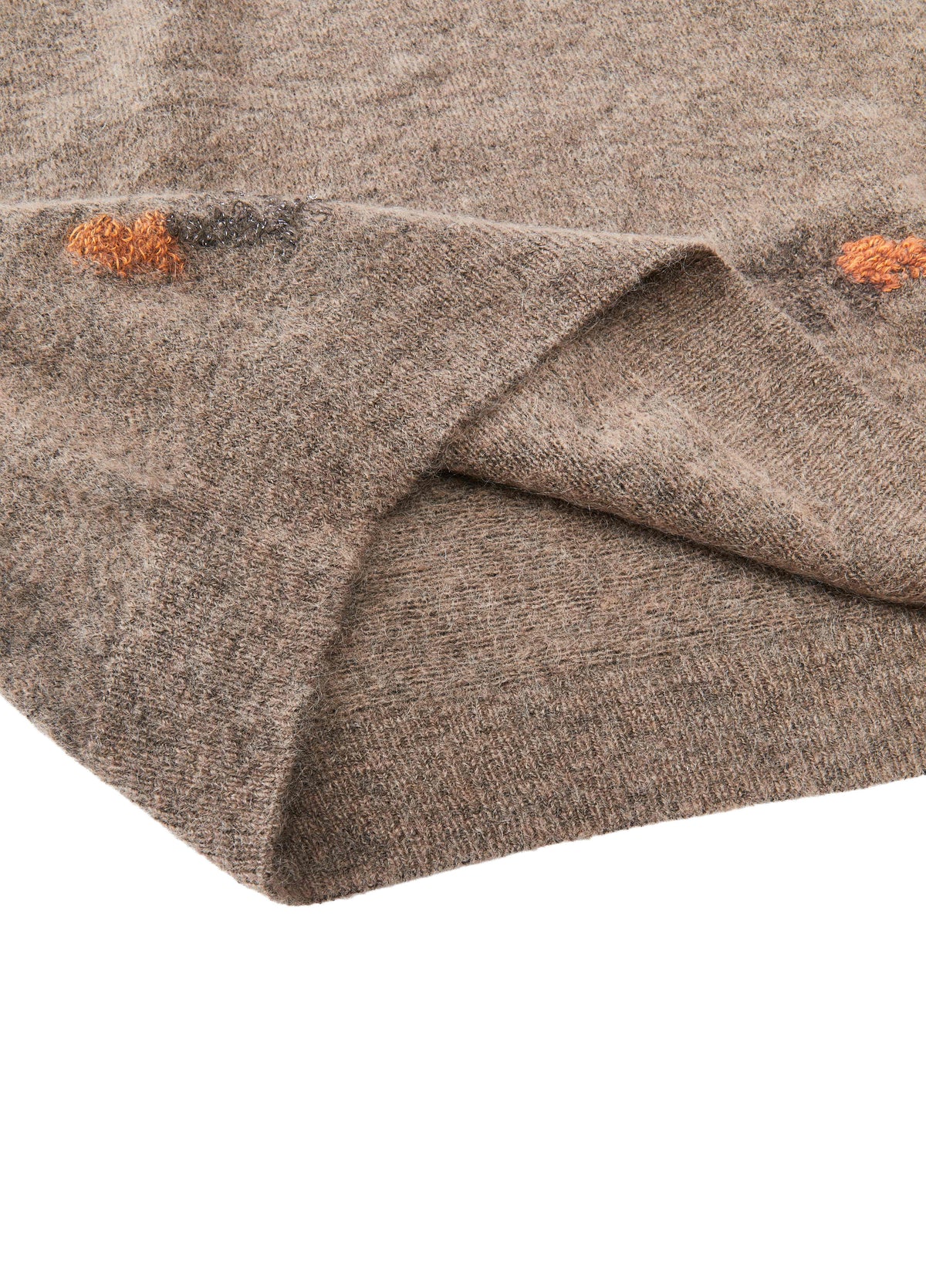 Sweater / JNBY Mohair Blend Oversized Floral Jacquard Pullover