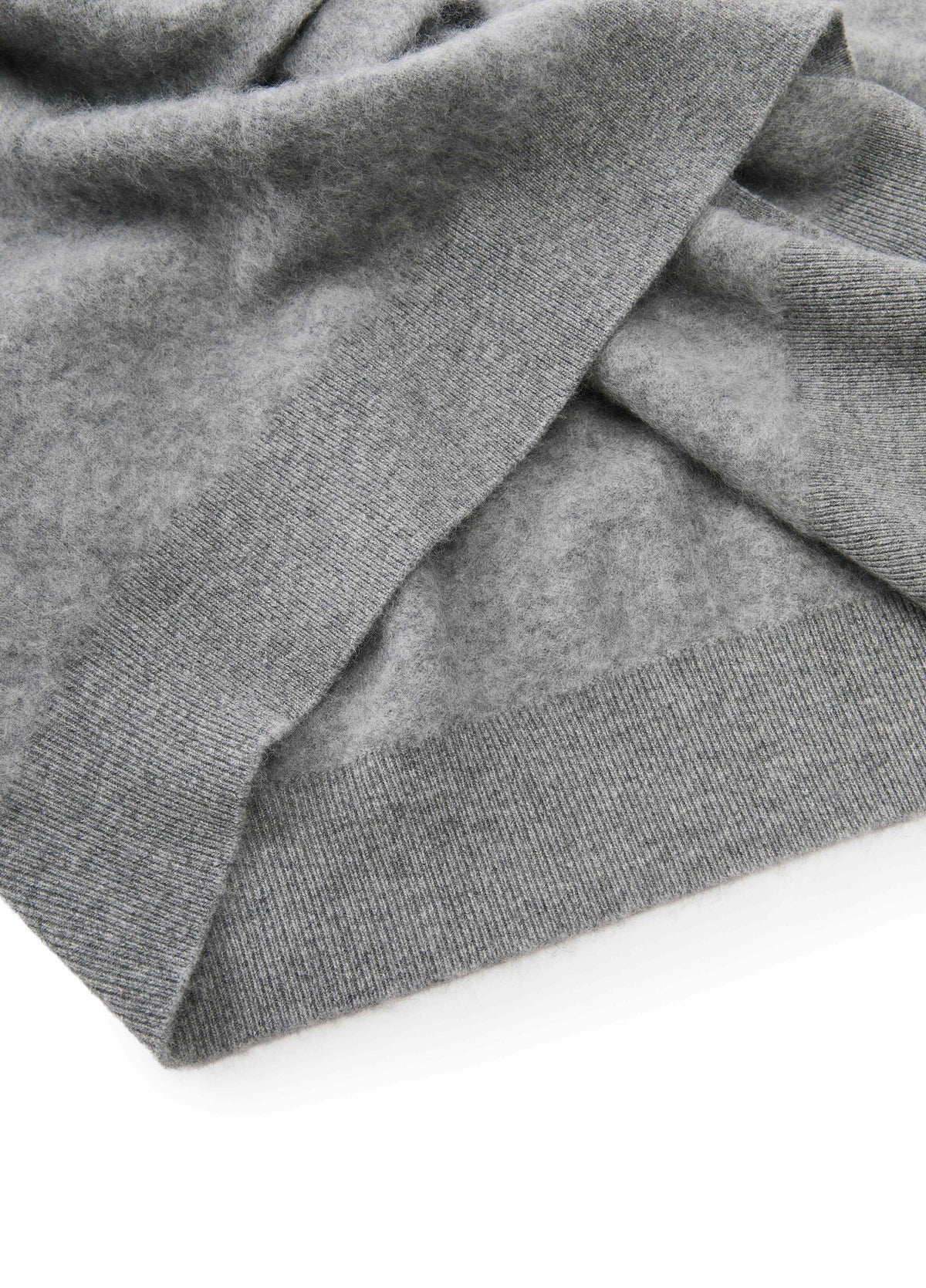 Cardigan / JNBY 100% Wool V-Neck Cropped Sweater