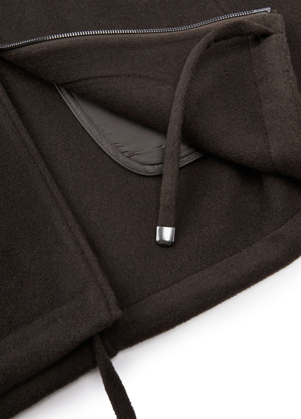 Vest / JNBY Wool Double-Faced Stand Collar Vest