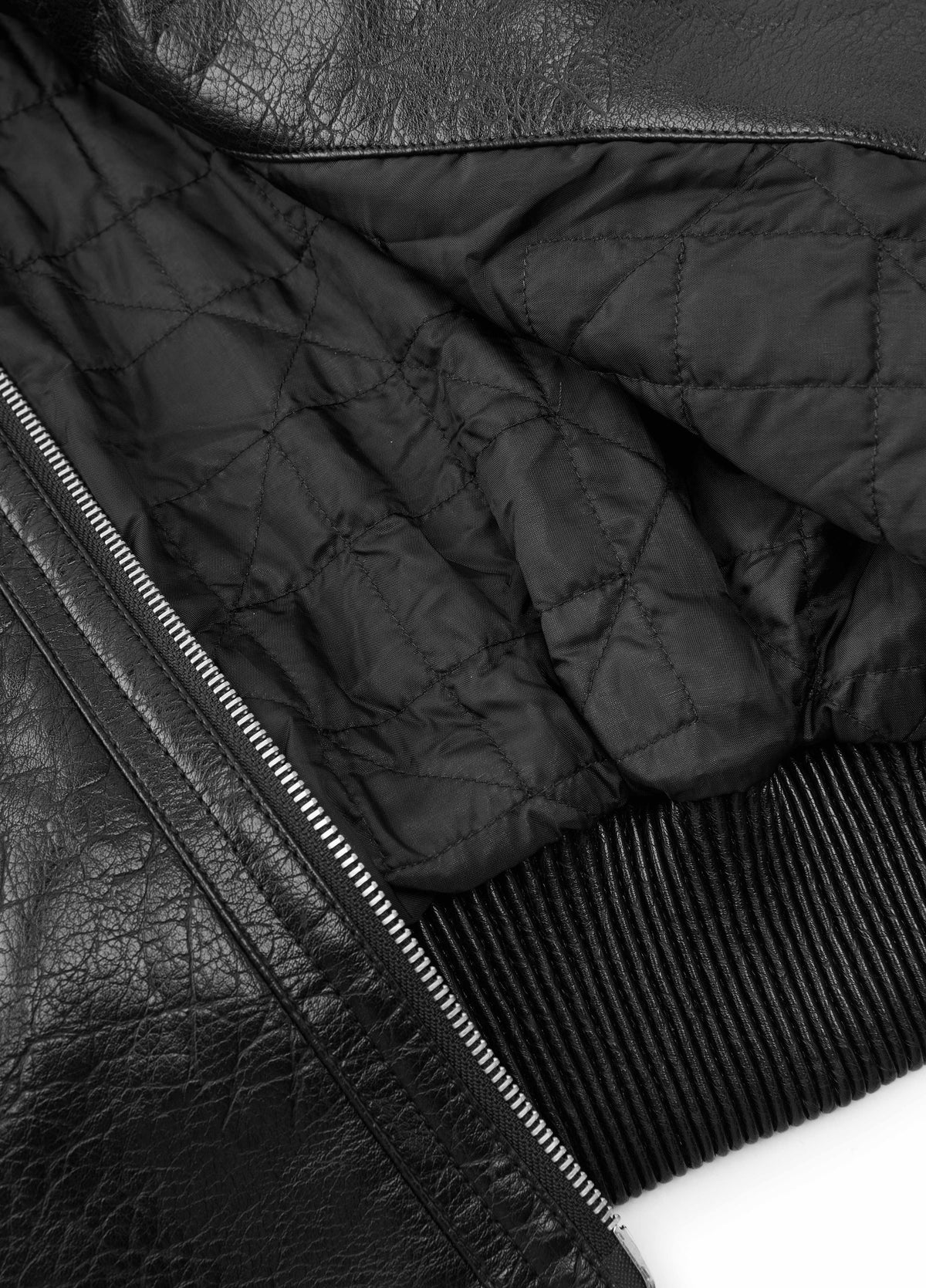 Jacket / JNBY O-Shape Faux Leather Jacket