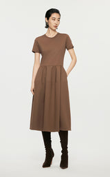 Dresses/JNBY A-line Short-sleeved Dresses