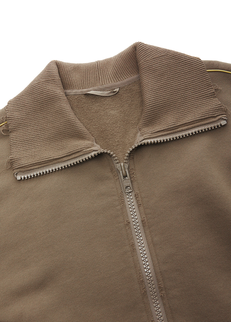 Sweatershirt / JNBY Cotton Zip Sweatershirt