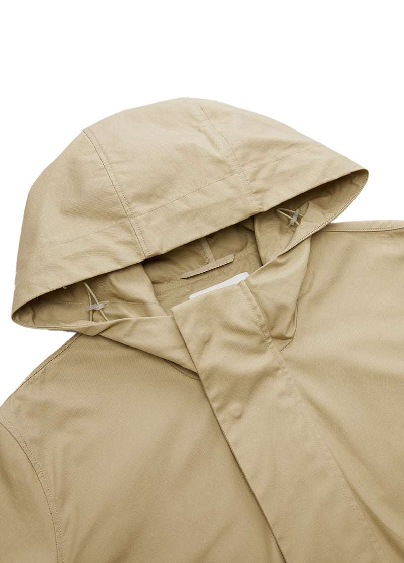 Coat / JNBY Cotton Drawstring Midi Coat￡¨Spring 24￡?