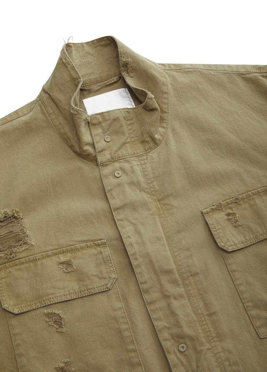 Coat / JNBY Cotton Trench Coat