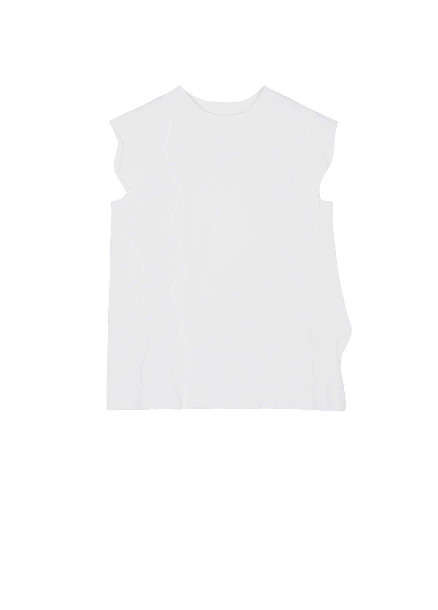 Vest / JNBY Loose Fit V-Neck H-Line Knit Vest